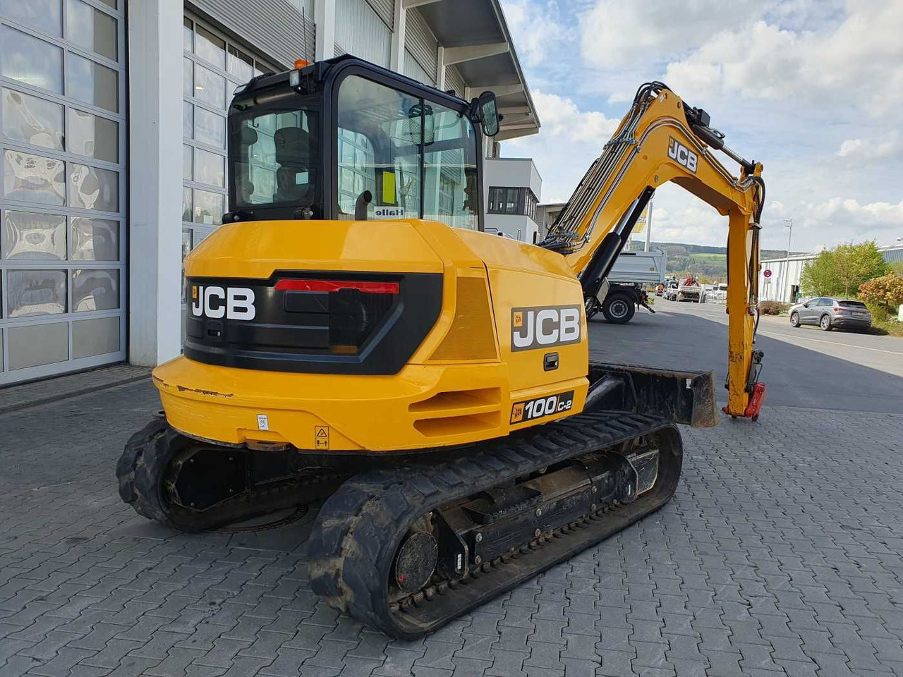 JCB 100C-2 / nur 471h! / 2022 / Lehnhoff HS08 - Máy xúc bánh xích: hình 3 JCB 100C-2 / nur 471h! / 2022 / Lehnhoff HS08 - Máy xúc bánh xích: hình 3