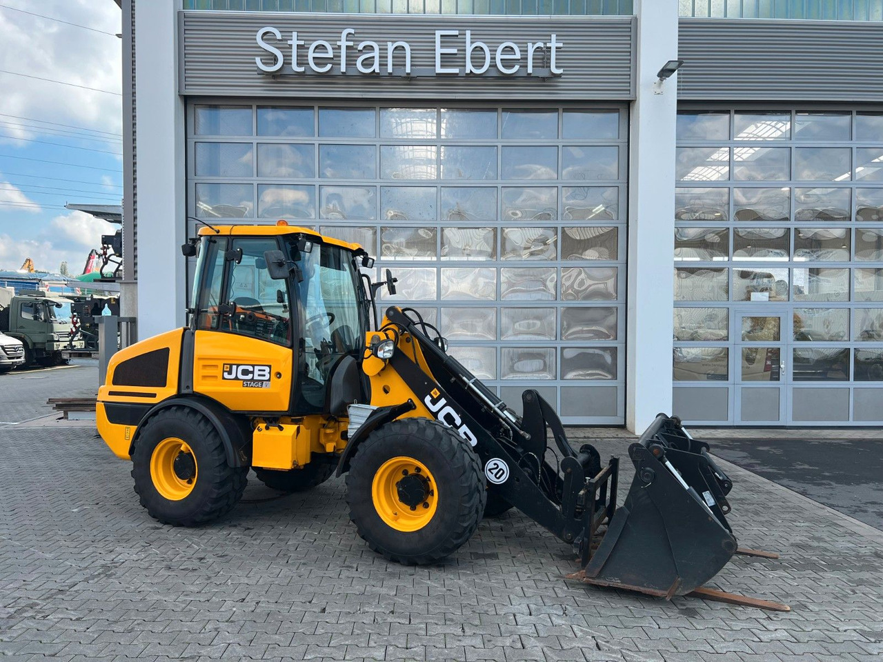 JCB 407 SV / nur 268h! / Klappschaufel & Gabel - Máy xúc lật bánh lốp: hình 1 JCB 407 SV / nur 268h! / Klappschaufel & Gabel - Máy xúc lật bánh lốp: hình 1