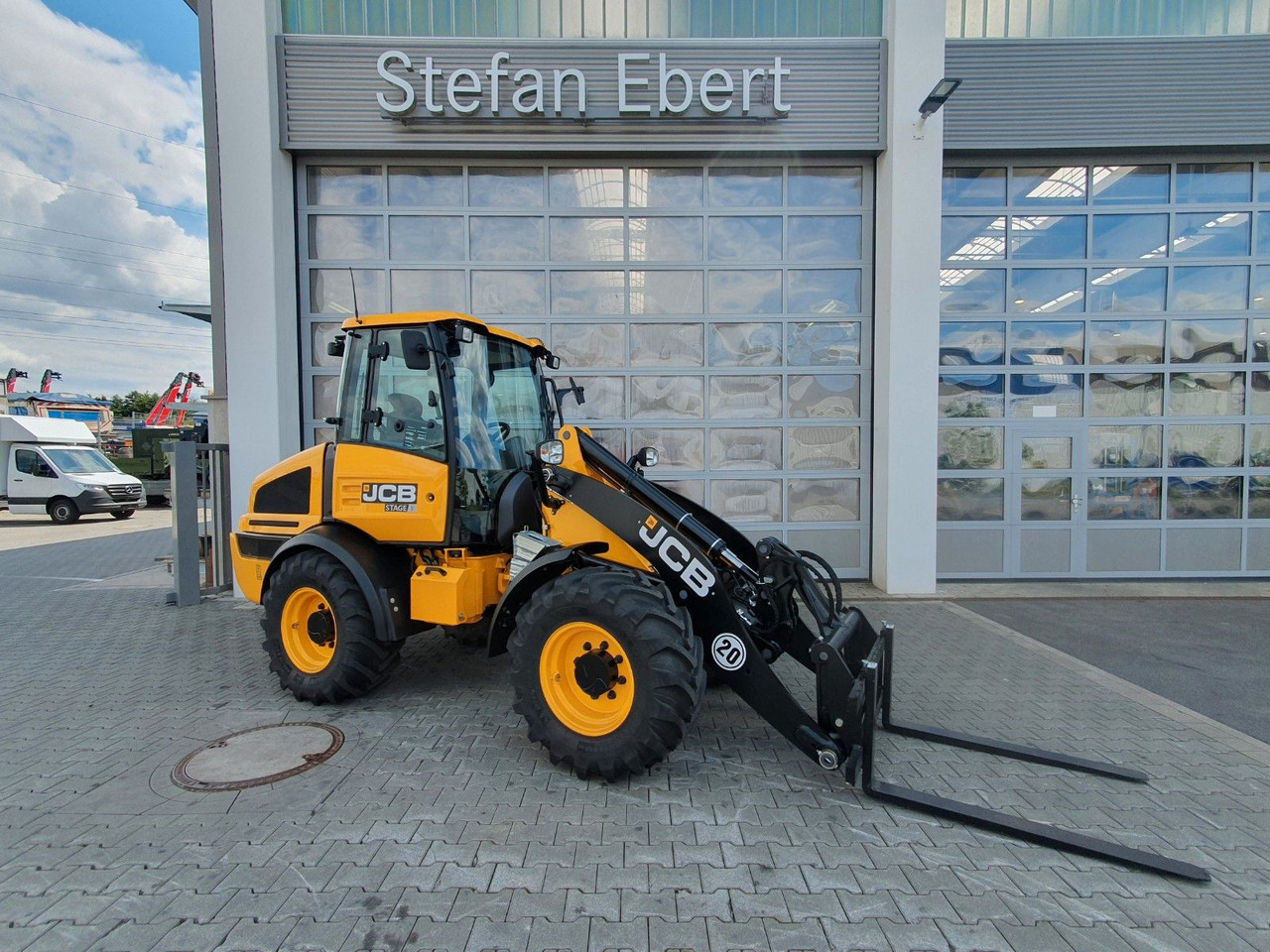 JCB 409 SV / Neufahrzeug / Gabel - Máy xúc lật bánh lốp: hình 1 JCB 409 SV / Neufahrzeug / Gabel - Máy xúc lật bánh lốp: hình 1