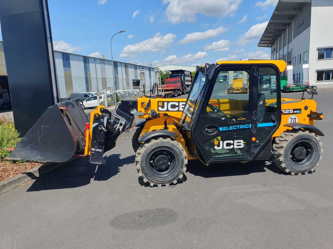 JCB 525-60E / Elektro / 2022 / nur 176h / Gabel - Xe nhấc hình viễn vọng kính: hình 2 JCB 525-60E / Elektro / 2022 / nur 176h / Gabel - Xe nhấc hình viễn vọng kính: hình 2
