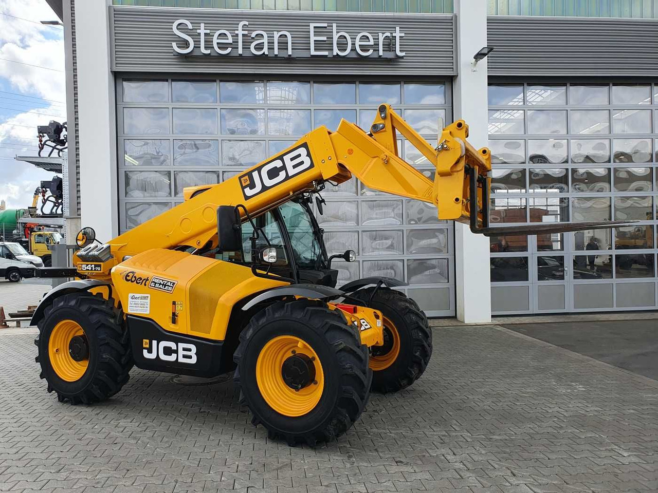 JCB 541-70 / nur 438h / 2022 / 4.100kg / 7m / 109PS - Xe nhấc hình viễn vọng kính: hình 1 JCB 541-70 / nur 438h / 2022 / 4.100kg / 7m / 109PS - Xe nhấc hình viễn vọng kính: hình 1