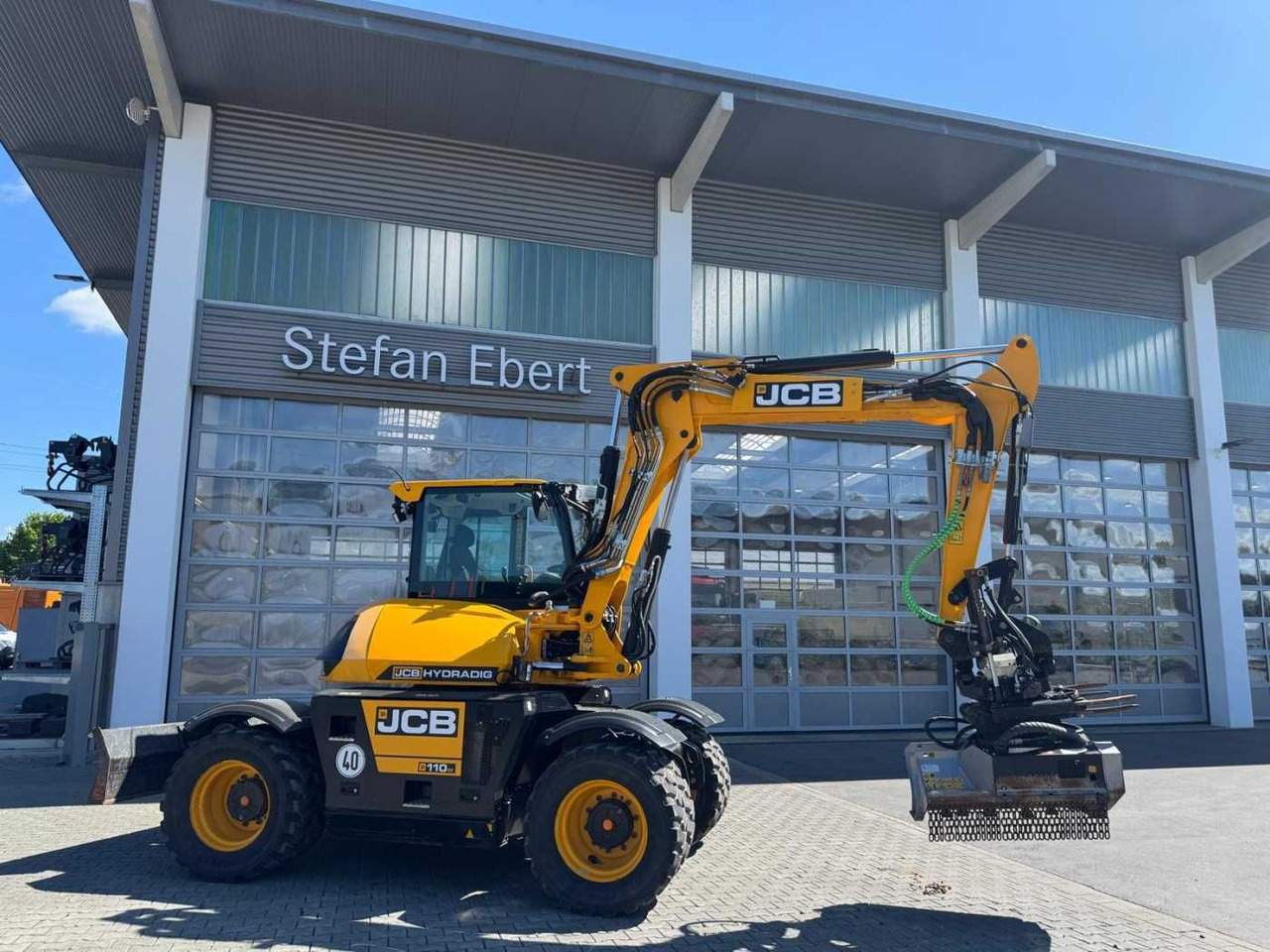 JCB Hydradig HD 110WT / 2021 / 516h! / Tiltrotator - Máy xúc bánh lốp: hình 1 JCB Hydradig HD 110WT / 2021 / 516h! / Tiltrotator - Máy xúc bánh lốp: hình 1