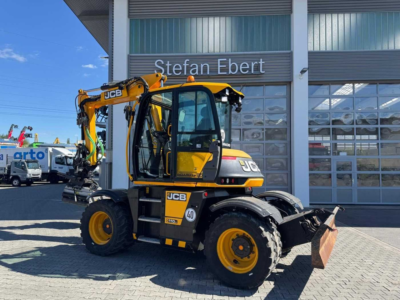 Máy xúc bánh lốp JCB Hydradig HD 110WT / 2021 / 516h! / Tiltrotator: hình 6