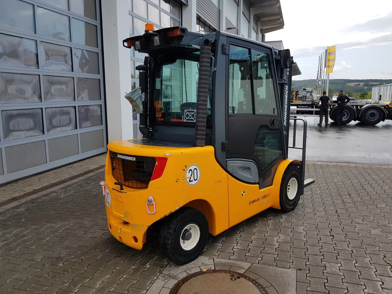 Jungheinrich DFG 435s / 4.400mm / nur 1.778h! / Klima / SS - Xe nâng diesel: hình 3 Jungheinrich DFG 435s / 4.400mm / nur 1.778h! / Klima / SS - Xe nâng diesel: hình 3