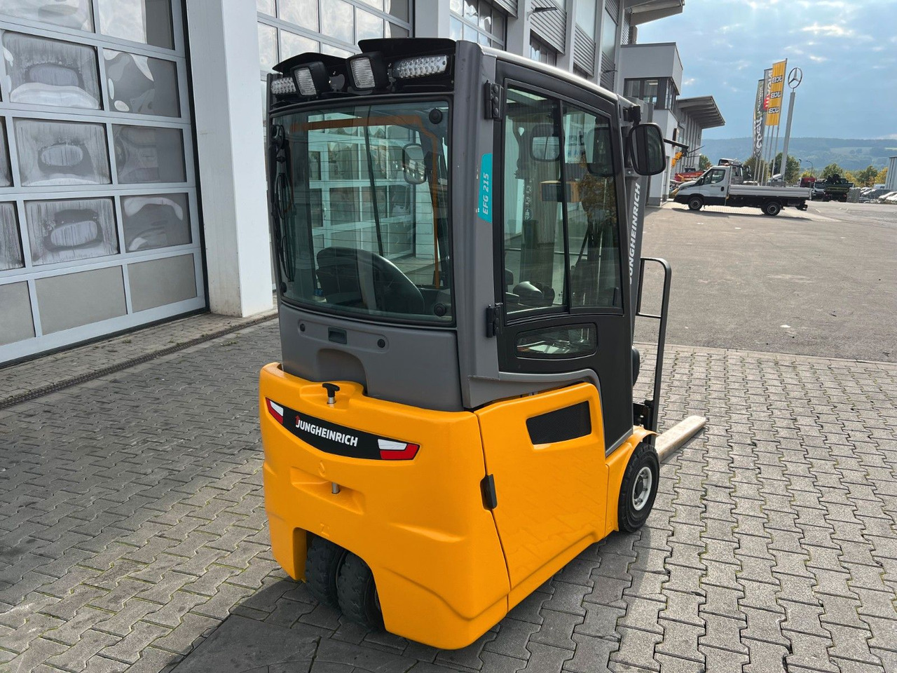 Jungheinrich EFG 215 / Triplex: 4.25m! / SS / 4.029h - Xe nâng điện: hình 4 Jungheinrich EFG 215 / Triplex: 4.25m! / SS / 4.029h - Xe nâng điện: hình 4
