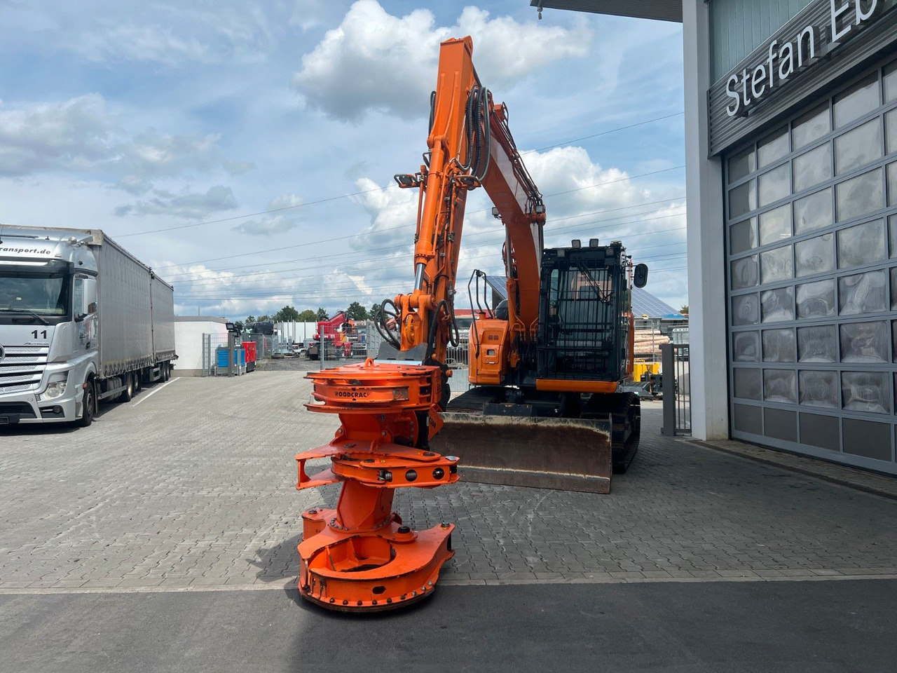 Kobelco ED160 BR-7 / nur 999h! / Woodcracker Löffelpaket - Máy xúc bánh xích: hình 5 Kobelco ED160 BR-7 / nur 999h! / Woodcracker Löffelpaket - Máy xúc bánh xích: hình 5