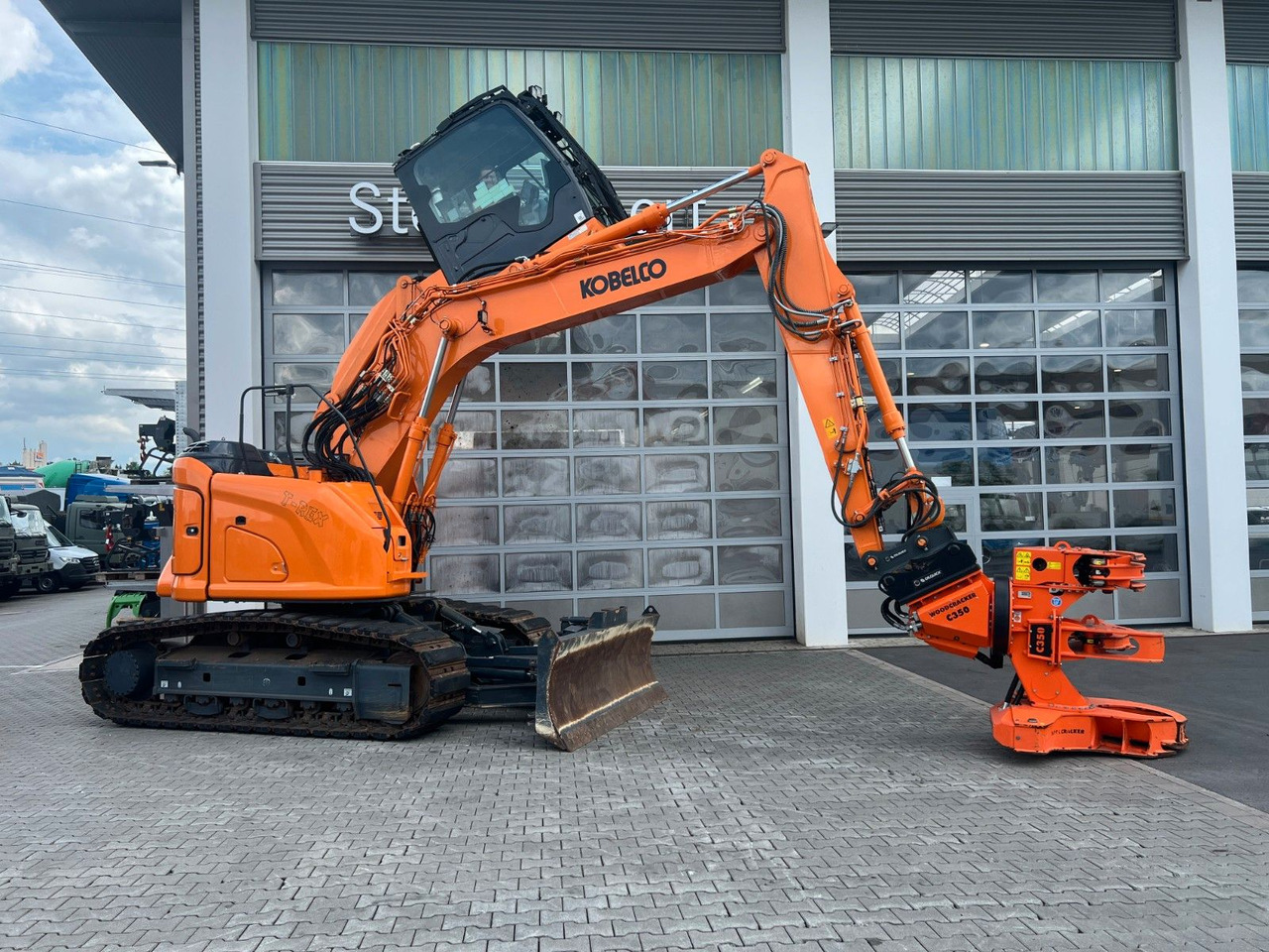 Cho thuê  Kobelco ED160 BR-7 / nur 999h! / Woodcracker Löffelpaket Kobelco ED160 BR-7 / nur 999h! / Woodcracker Löffelpaket: hình 11