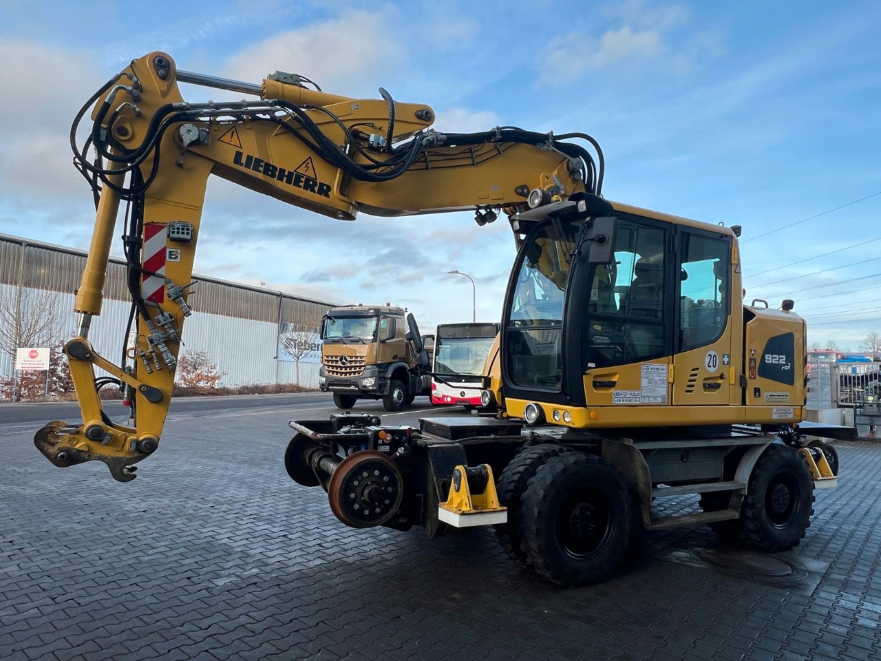 Máy xúc bánh lốp Liebherr A922 Rail Litronic / 8.277h / Bahnzulassung 2030: hình 10 Máy xúc bánh lốp Liebherr A922 Rail Litronic / 8.277h / Bahnzulassung 2030: hình 10