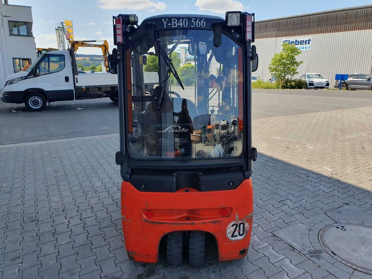 Linde E14 - 01 / Triplex: 4.00m! / SS / nur 3.405h! - Xe nâng điện: hình 5 Linde E14 - 01 / Triplex: 4.00m! / SS / nur 3.405h! - Xe nâng điện: hình 5