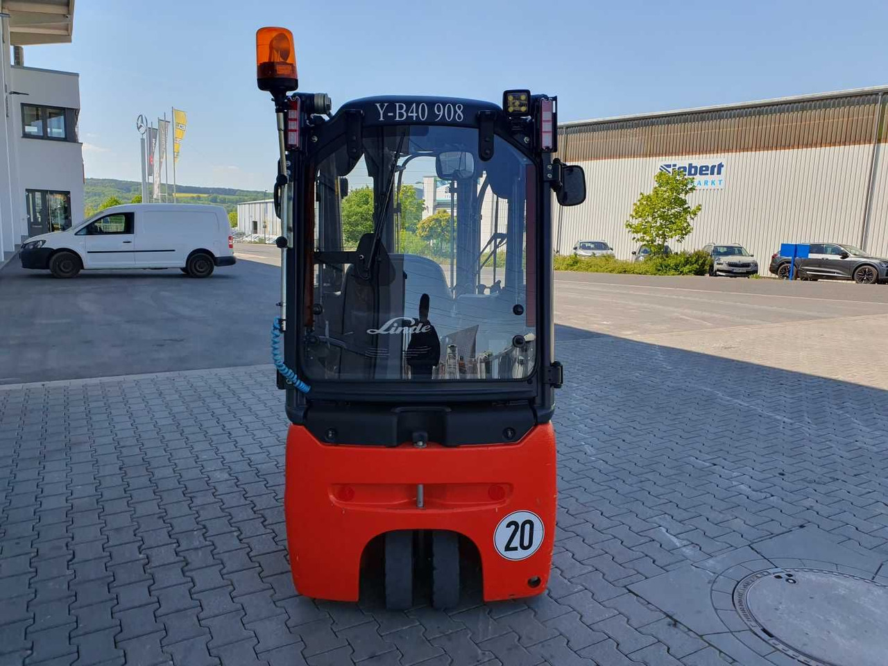 Linde E14 - 01 / Triplex: 4.10m! / SS / nur 1.003h! - Xe nâng điện: hình 5 Linde E14 - 01 / Triplex: 4.10m! / SS / nur 1.003h! - Xe nâng điện: hình 5