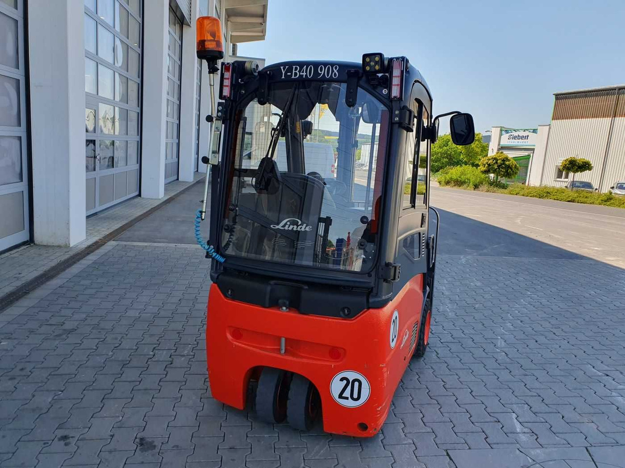 Linde E14 - 01 / Triplex: 4.10m! / SS / nur 1.003h! - Xe nâng điện: hình 4 Linde E14 - 01 / Triplex: 4.10m! / SS / nur 1.003h! - Xe nâng điện: hình 4