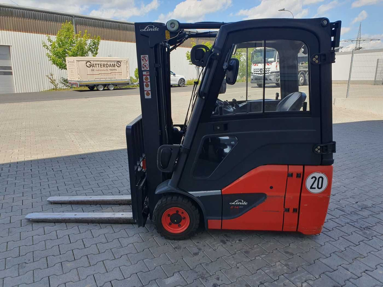 Cho thuê  Linde E14 - 02 / Triplex: 4.00m! / SS / 855h! / 2021 Linde E14 - 02 / Triplex: 4.00m! / SS / 855h! / 2021: hình 6