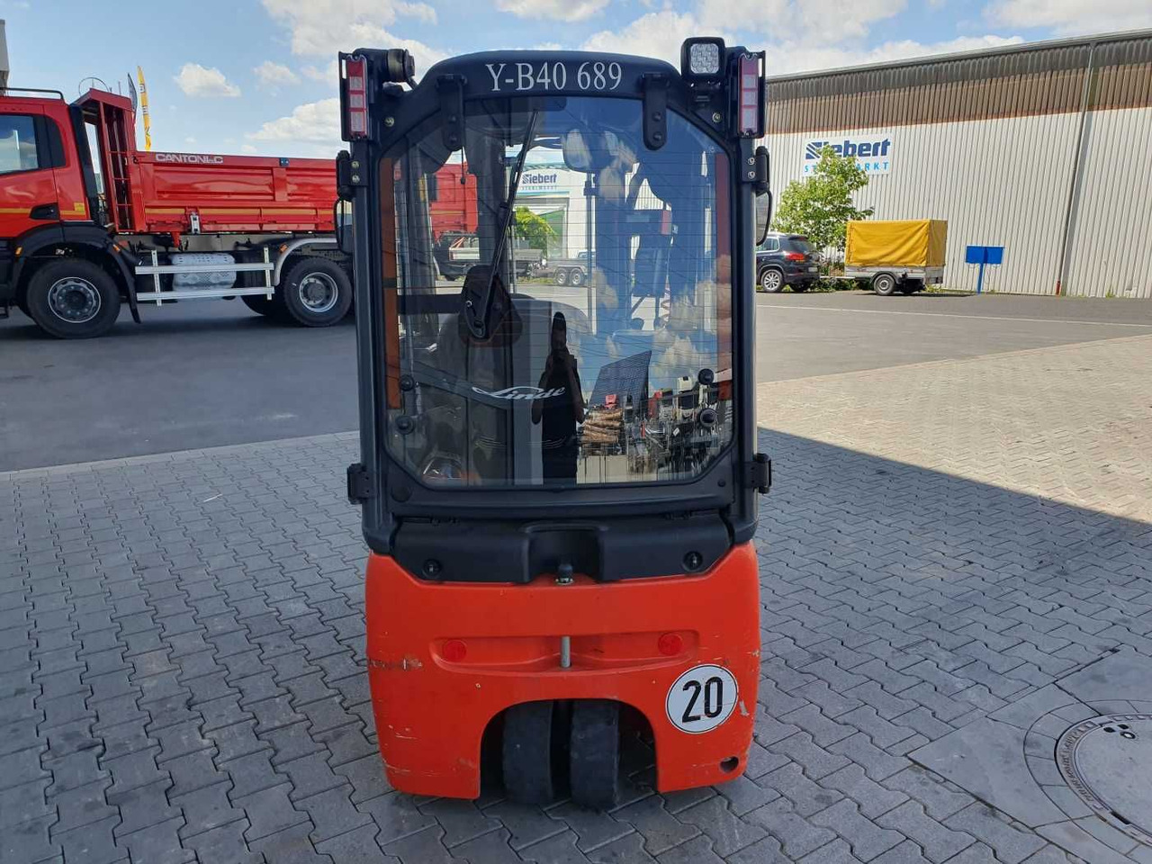 Linde E14 - 02 / Triplex: 4.00m! / SS / 855h! / 2021 - Xe nâng điện: hình 4 Linde E14 - 02 / Triplex: 4.00m! / SS / 855h! / 2021 - Xe nâng điện: hình 4