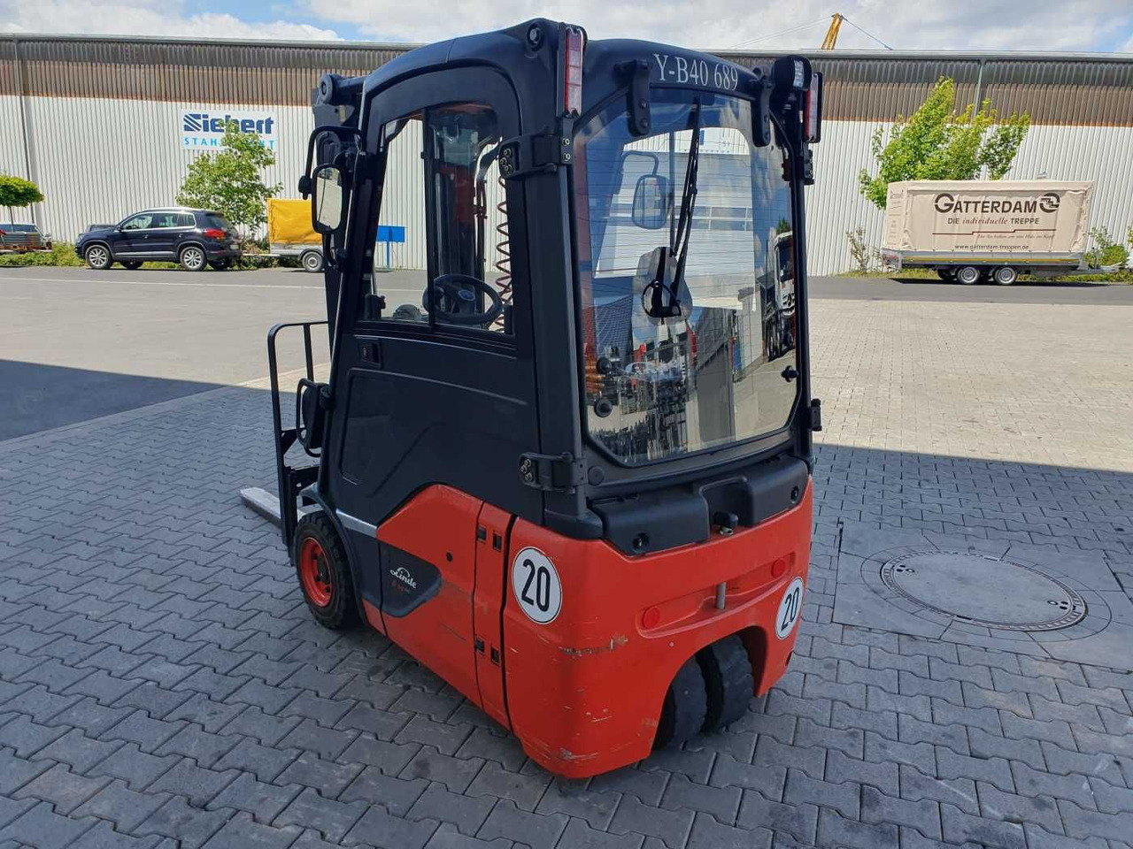 Linde E14 - 02 / Triplex: 4.00m! / SS / 855h! / 2021 - Xe nâng điện: hình 5 Linde E14 - 02 / Triplex: 4.00m! / SS / 855h! / 2021 - Xe nâng điện: hình 5