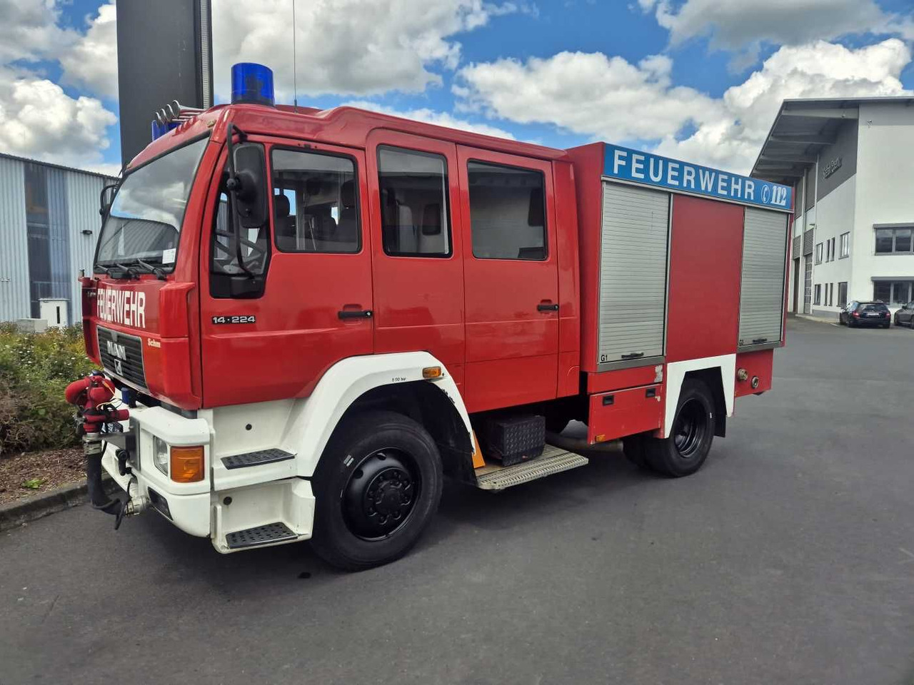 MAN 14.224 4x4 TLF 16/29 Tanklöschfahrzeug Feuerwehr - Xe bồn: hình 3 MAN 14.224 4x4 TLF 16/29 Tanklöschfahrzeug Feuerwehr - Xe bồn: hình 3