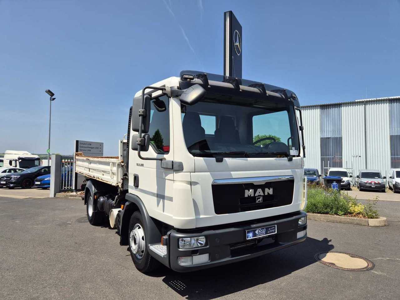 MAN TGL 8.180 4x2 BB Meiller Kipper 2x AHK 3 Sitze - Xe ben nhỏ: hình 3 MAN TGL 8.180 4x2 BB Meiller Kipper 2x AHK 3 Sitze - Xe ben nhỏ: hình 3