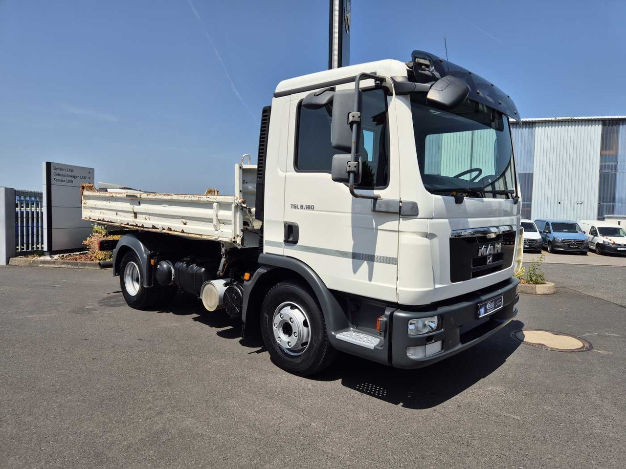 MAN TGL 8.180 4x2 BB Meiller Kipper 2x AHK 3 Sitze - Xe ben nhỏ: hình 5 MAN TGL 8.180 4x2 BB Meiller Kipper 2x AHK 3 Sitze - Xe ben nhỏ: hình 5
