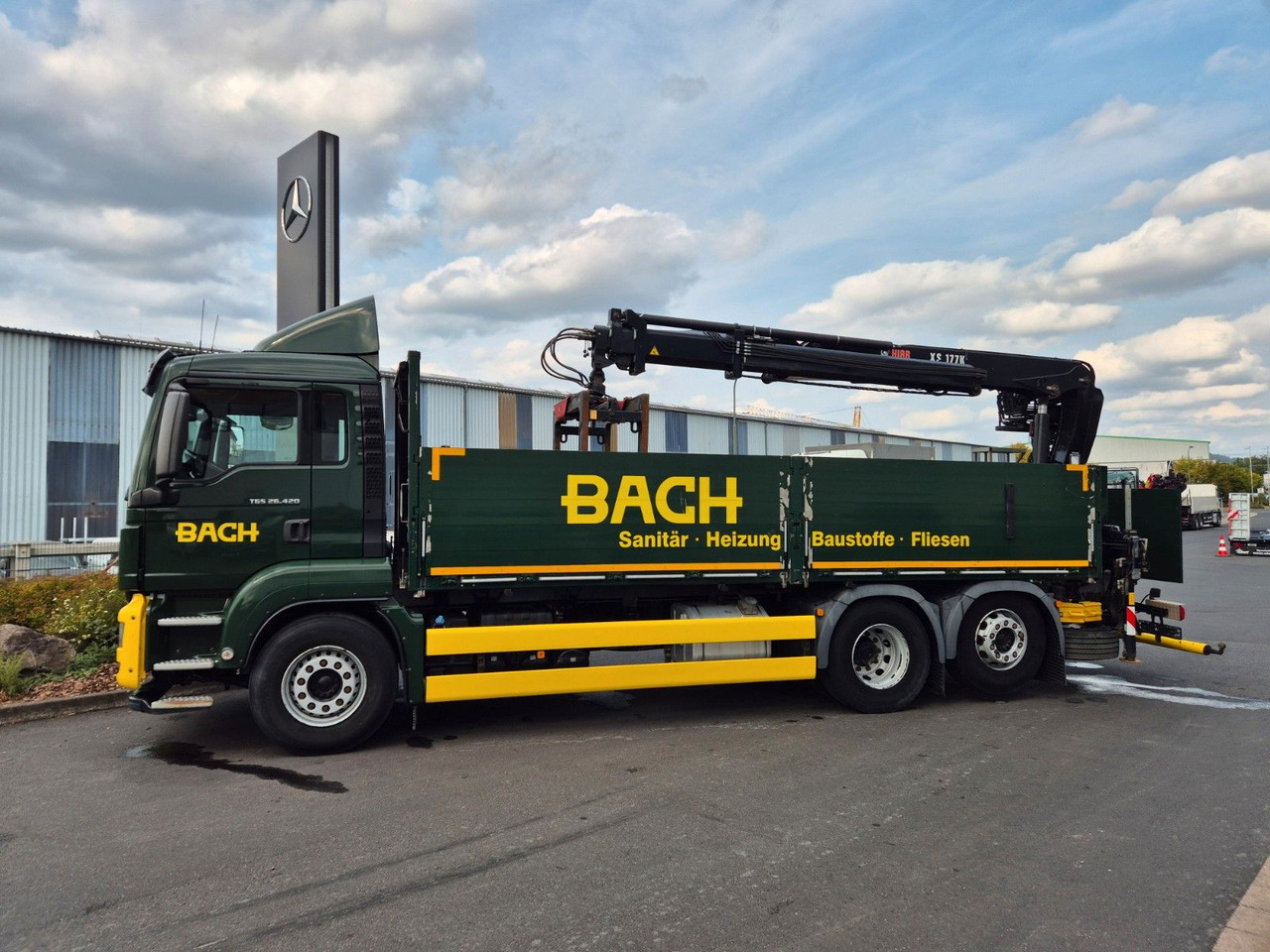 MAN TGS 26.420 6x2-4 LL Hiab 177K PRO 2 Stück - Xe cẩu tự hành: hình 4 MAN TGS 26.420 6x2-4 LL Hiab 177K PRO 2 Stück - Xe cẩu tự hành: hình 4
