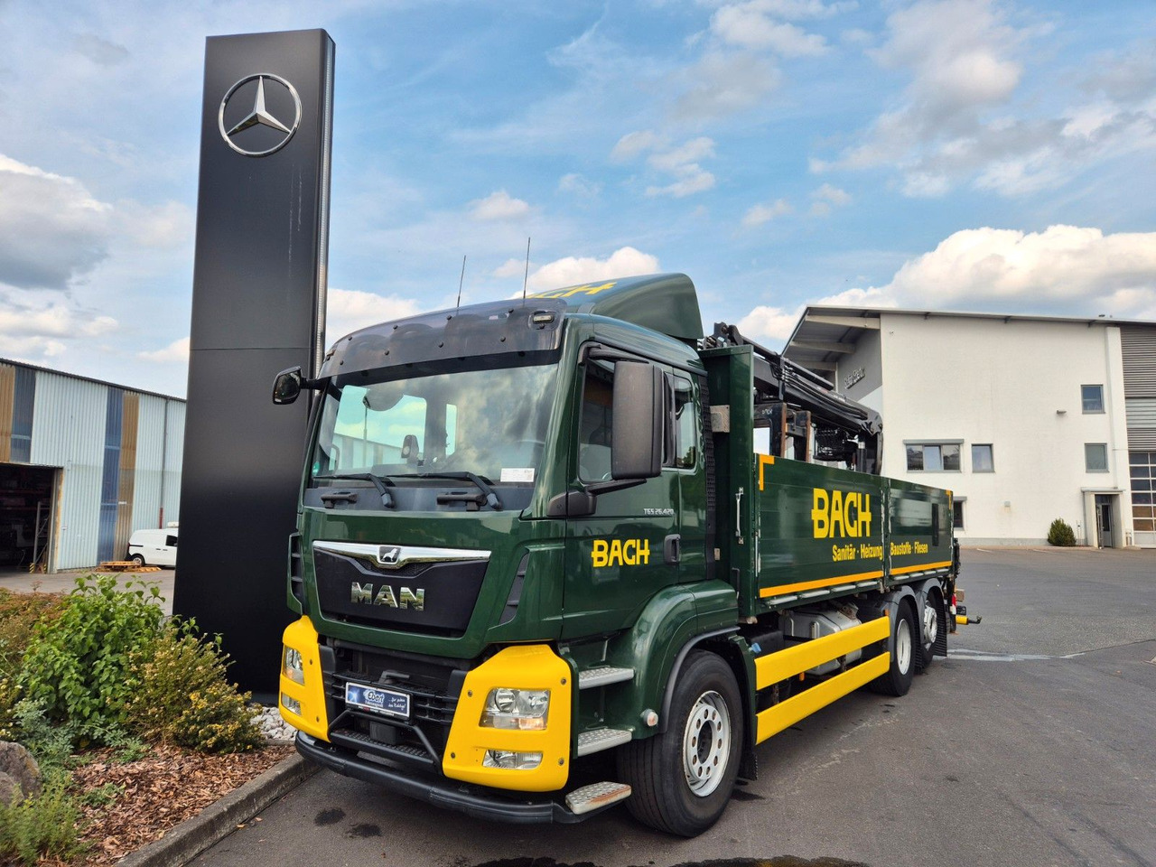MAN TGS 26.420 6x2-4 LL Hiab 177K PRO 2 Stück - Xe tải thùng lửng/ Phẳng, Xe cẩu tự hành: hình 2 MAN TGS 26.420 6x2-4 LL Hiab 177K PRO 2 Stück - Xe tải thùng lửng/ Phẳng, Xe cẩu tự hành: hình 2