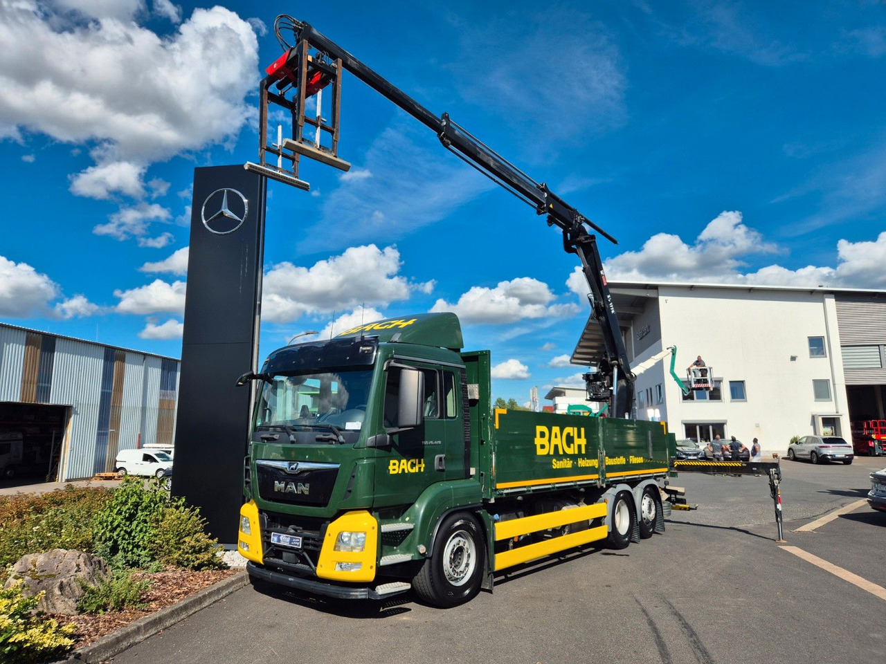 MAN TGS 26.420 6x2-4 LL Hiab 177K PRO 2 Stück - Xe cẩu tự hành: hình 1 MAN TGS 26.420 6x2-4 LL Hiab 177K PRO 2 Stück - Xe cẩu tự hành: hình 1