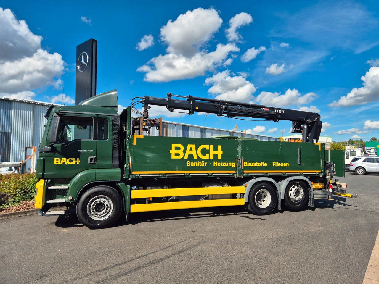 MAN TGS 26.420 6x2-4 LL Hiab 177K PRO 2 Stück - Xe cẩu tự hành: hình 4 MAN TGS 26.420 6x2-4 LL Hiab 177K PRO 2 Stück - Xe cẩu tự hành: hình 4