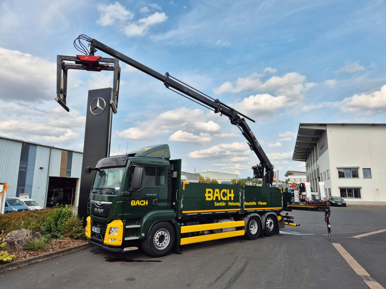 MAN TGS 26.420 6x2-4 LL Hiab 177K PRO 2 Stück - Xe cẩu tự hành: hình 1 MAN TGS 26.420 6x2-4 LL Hiab 177K PRO 2 Stück - Xe cẩu tự hành: hình 1