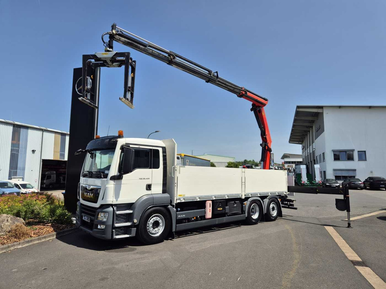 MAN TGS 26.420 6x2-4 LL Palfinger PK 22002-EH B Funk - Xe cẩu tự hành: hình 1 MAN TGS 26.420 6x2-4 LL Palfinger PK 22002-EH B Funk - Xe cẩu tự hành: hình 1