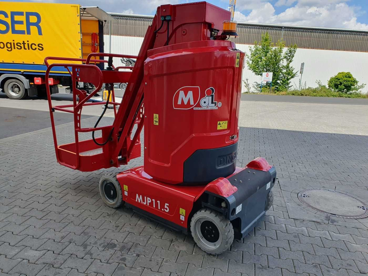 Magni MJP11.5 / Mastbühne / 11,2m! / nur 49h! - Nền bục trên không gắn trên xe tải: hình 5 Magni MJP11.5 / Mastbühne / 11,2m! / nur 49h! - Nền bục trên không gắn trên xe tải: hình 5