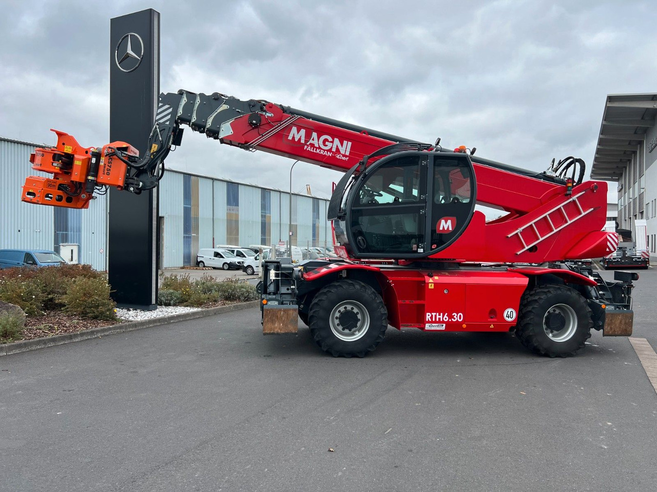 Magni RTH 6.30 SH / Fällkran / Westtech CS750 - Xe nhấc hình viễn vọng kính: hình 3 Magni RTH 6.30 SH / Fällkran / Westtech CS750 - Xe nhấc hình viễn vọng kính: hình 3