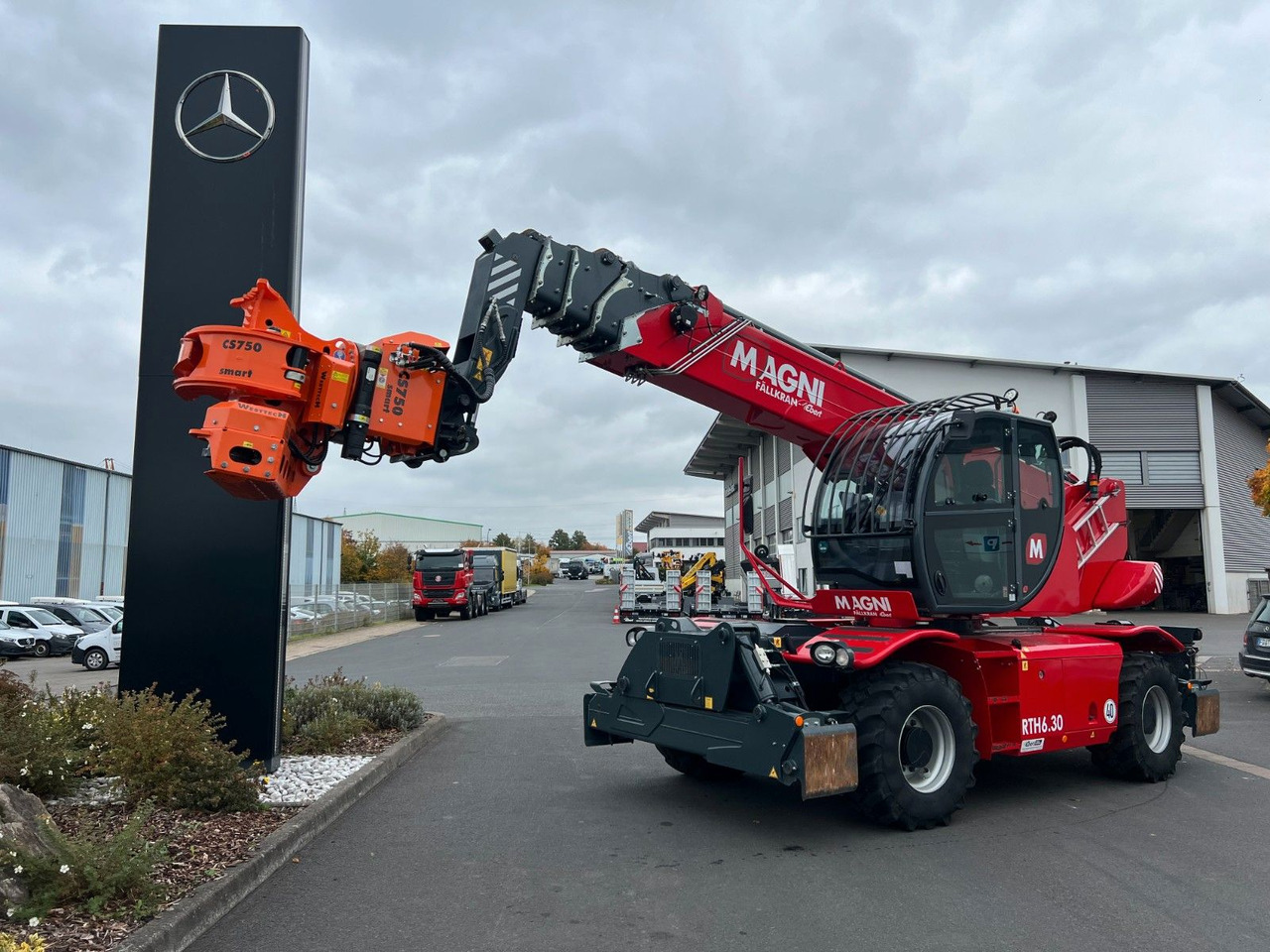 Magni RTH 6.30 SH / Fällkran / Westtech CS750 - Xe nhấc hình viễn vọng kính: hình 2 Magni RTH 6.30 SH / Fällkran / Westtech CS750 - Xe nhấc hình viễn vọng kính: hình 2