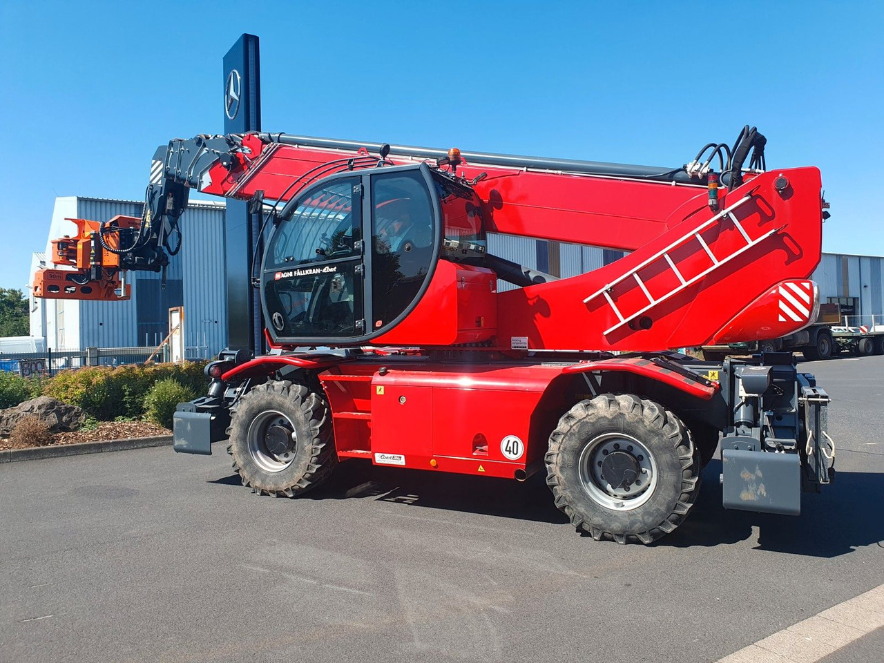 Magni RTH 6.30 SH / Fällkran / nur 1.340h / 2021 - Máy xúc lật bánh lốp: hình 3 Magni RTH 6.30 SH / Fällkran / nur 1.340h / 2021 - Máy xúc lật bánh lốp: hình 3
