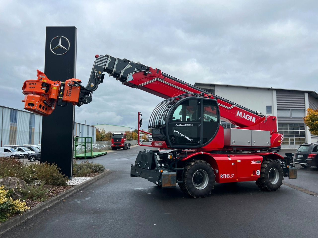 Magni RTH 6.31 SH / Fällkran 2 / Westtech CS750 - Xe nhấc hình viễn vọng kính: hình 1 Magni RTH 6.31 SH / Fällkran 2 / Westtech CS750 - Xe nhấc hình viễn vọng kính: hình 1