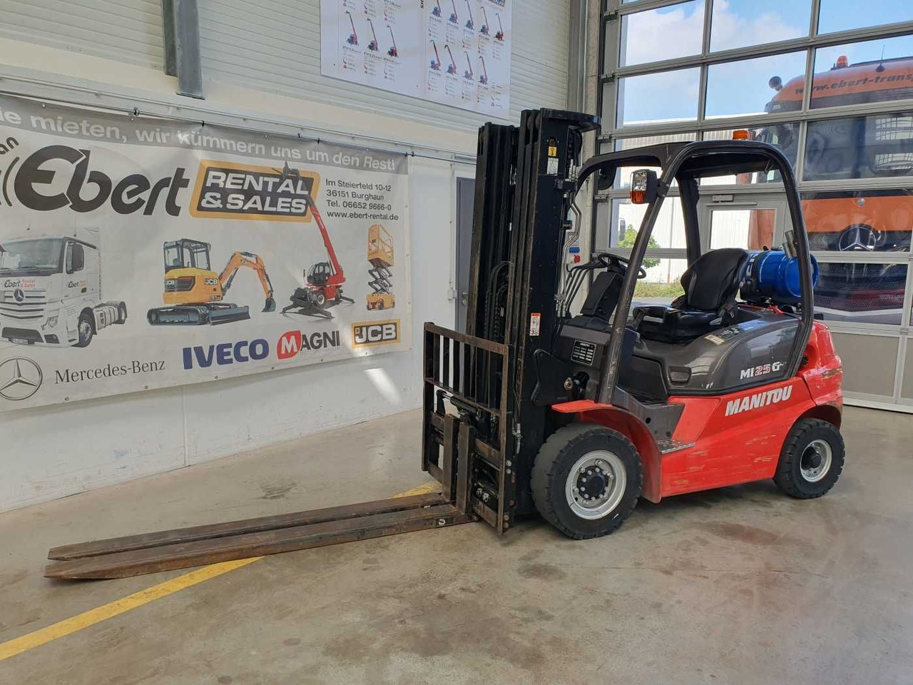 Manitou MI 25 G / Triplex: 4.70m / nur 1.976h! / SS - Xe nâng: hình 3 Manitou MI 25 G / Triplex: 4.70m / nur 1.976h! / SS - Xe nâng: hình 3