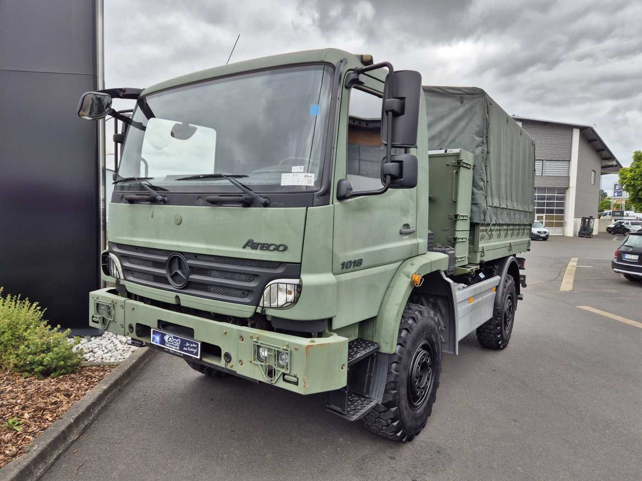 Mercedes-Benz Atego 1018 A 4x4 Singlebereifung 6 Stück vorh. - Xe tải thùng mui bạt: hình 2 Mercedes-Benz Atego 1018 A 4x4 Singlebereifung 6 Stück vorh. - Xe tải thùng mui bạt: hình 2