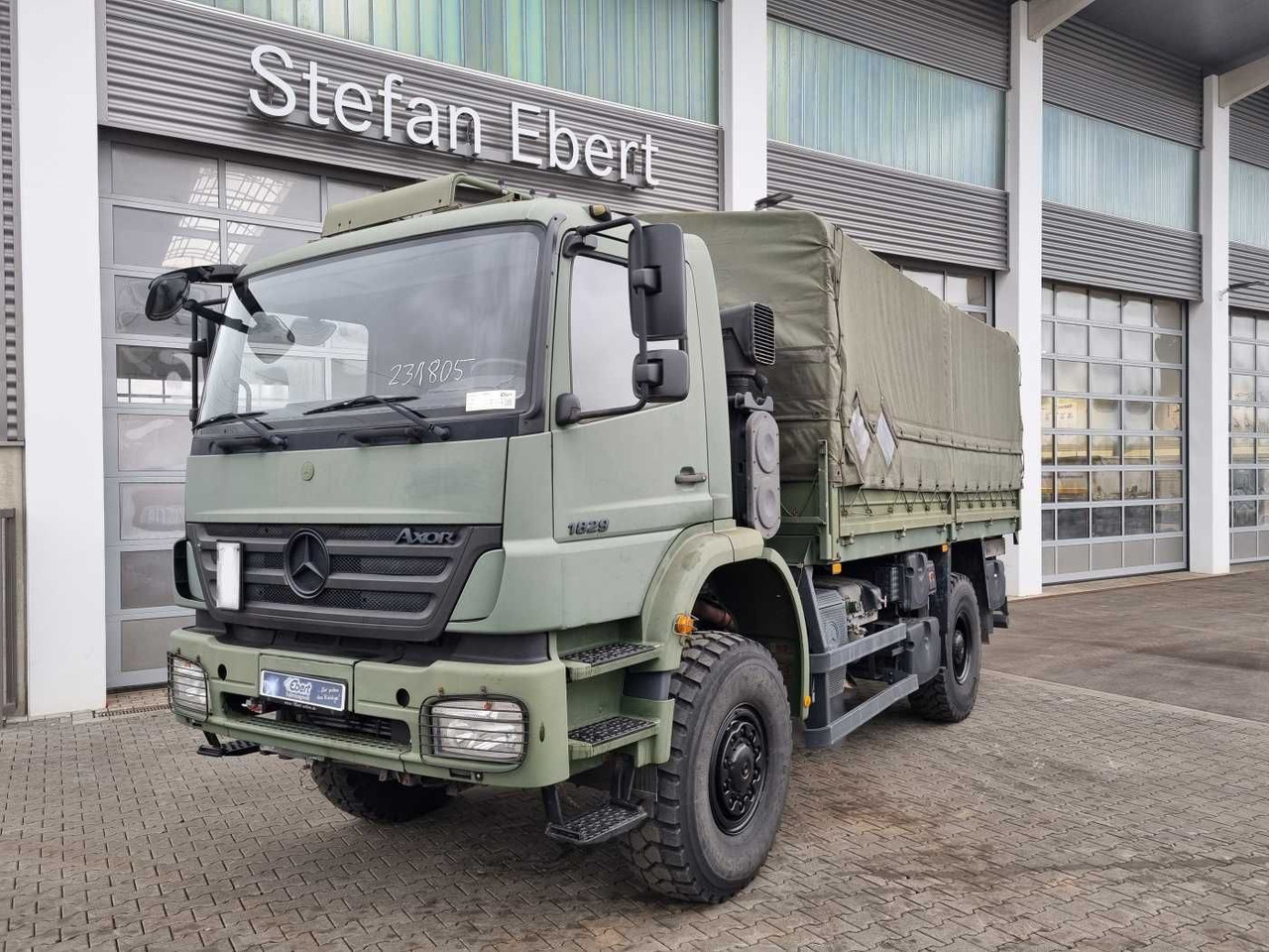 Mercedes-Benz Axor 1829 A 4x4 Pritsche/Plane 10 Stück - Xe tải thùng lửng/ Phẳng: hình 2 Mercedes-Benz Axor 1829 A 4x4 Pritsche/Plane 10 Stück - Xe tải thùng lửng/ Phẳng: hình 2