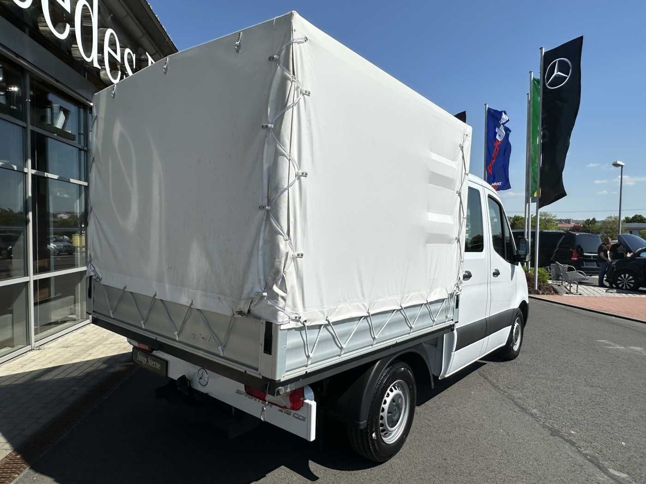 Mercedes-Benz Sprinter 215 CDI DoKa 9G Klima AHK Tempomat SHZ - Xe tải nhỏ phẳng: hình 4 Mercedes-Benz Sprinter 215 CDI DoKa 9G Klima AHK Tempomat SHZ - Xe tải nhỏ phẳng: hình 4
