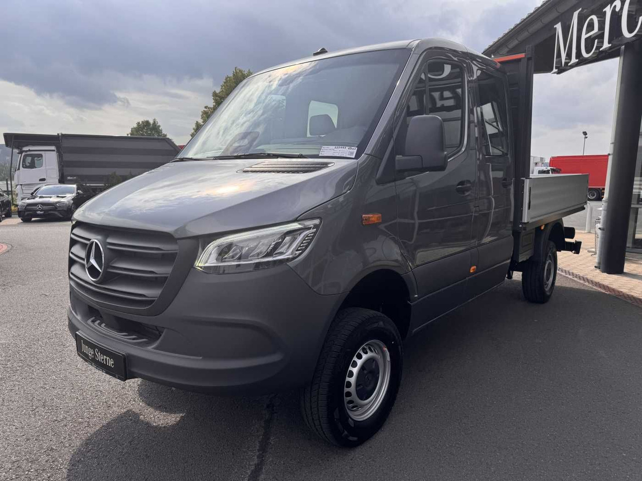 Mercedes-Benz Sprinter 319 CDI 4x4 DoKa AHK3,5 Klima Kamera - Xe van thùng mui bạt, Xe tải van: hình 3 Mercedes-Benz Sprinter 319 CDI 4x4 DoKa AHK3,5 Klima Kamera - Xe van thùng mui bạt, Xe tải van: hình 3