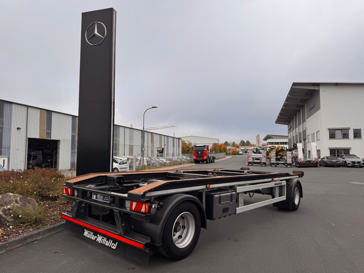 Müller-Mitteltal RA-T 18,0 Containerfahrgestell - Rơ moóc khung gầm: hình 1 Müller-Mitteltal RA-T 18,0 Containerfahrgestell - Rơ moóc khung gầm: hình 1