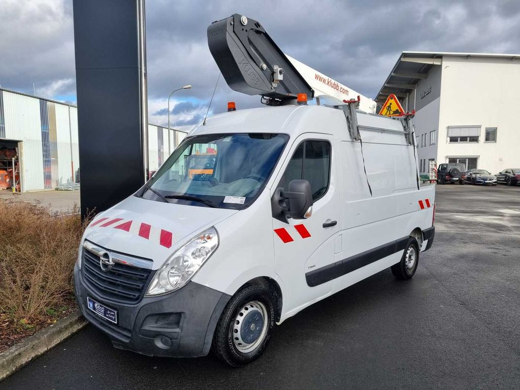 Opel Movano 2.3 CDTI / KLUBB K26, 12m - Nền bục trên không gắn trên xe tải, Xe tải nhỏ: hình 4 Opel Movano 2.3 CDTI / KLUBB K26, 12m - Nền bục trên không gắn trên xe tải, Xe tải nhỏ: hình 4
