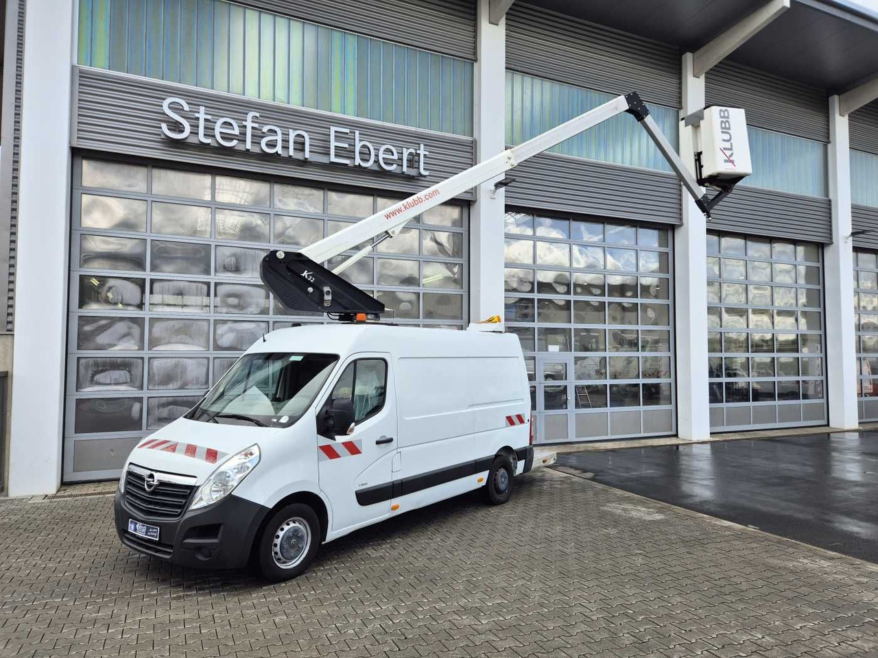 Opel Movano 2.3 CDTI /KLUBB K32, 12,5m - Nền bục trên không gắn trên xe tải: hình 1 Opel Movano 2.3 CDTI /KLUBB K32, 12,5m - Nền bục trên không gắn trên xe tải: hình 1