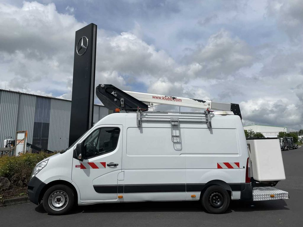 Renault Master 2.3 dCi / KLUBB K26, 12m - Nền bục trên không gắn trên xe tải, Xe tải nhỏ: hình 4 Renault Master 2.3 dCi / KLUBB K26, 12m - Nền bục trên không gắn trên xe tải, Xe tải nhỏ: hình 4
