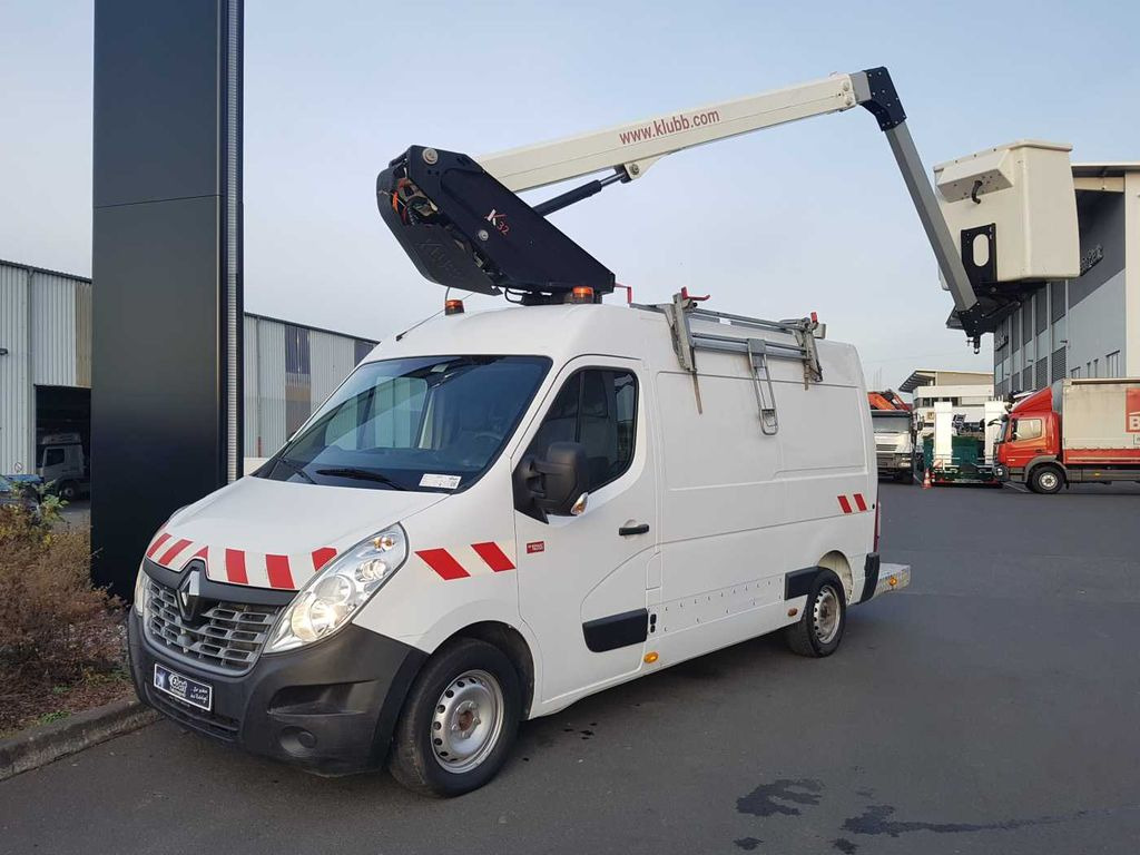 Renault Master 2.3 dCi / KLUBB K32, 12,5m - Nền bục trên không gắn trên xe tải, Xe tải nhỏ: hình 2 Renault Master 2.3 dCi / KLUBB K32, 12,5m - Nền bục trên không gắn trên xe tải, Xe tải nhỏ: hình 2