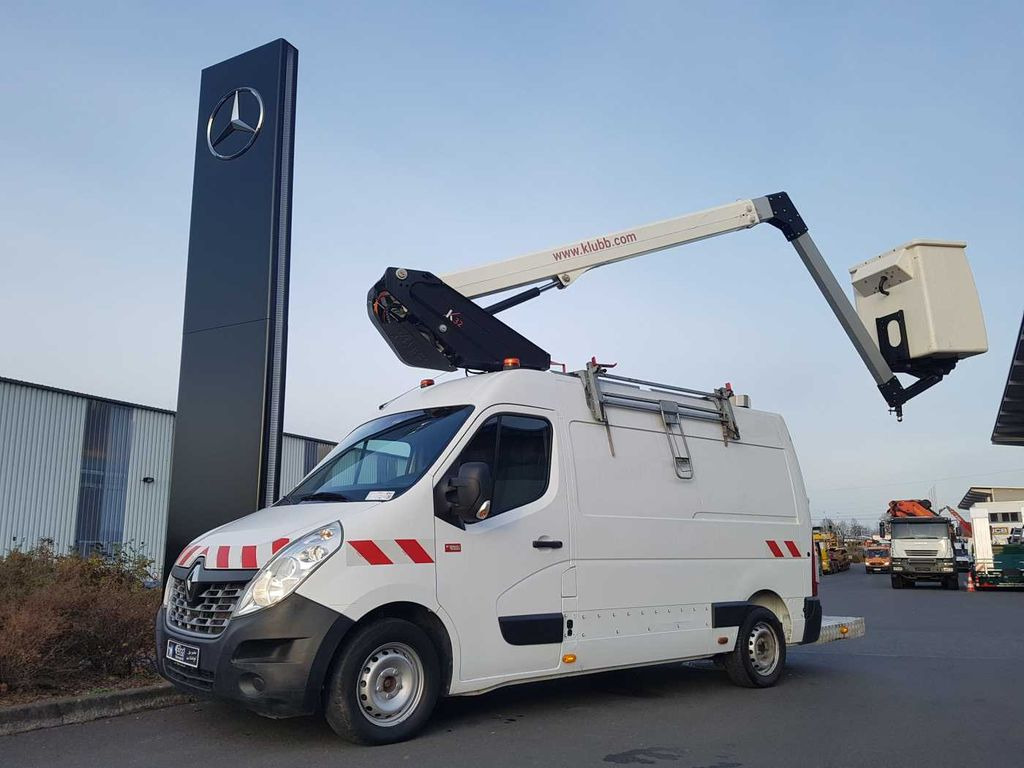 Renault Master 2.3 dCi / KLUBB K32, 12,5m - Nền bục trên không gắn trên xe tải, Xe tải nhỏ: hình 1 Renault Master 2.3 dCi / KLUBB K32, 12,5m - Nền bục trên không gắn trên xe tải, Xe tải nhỏ: hình 1