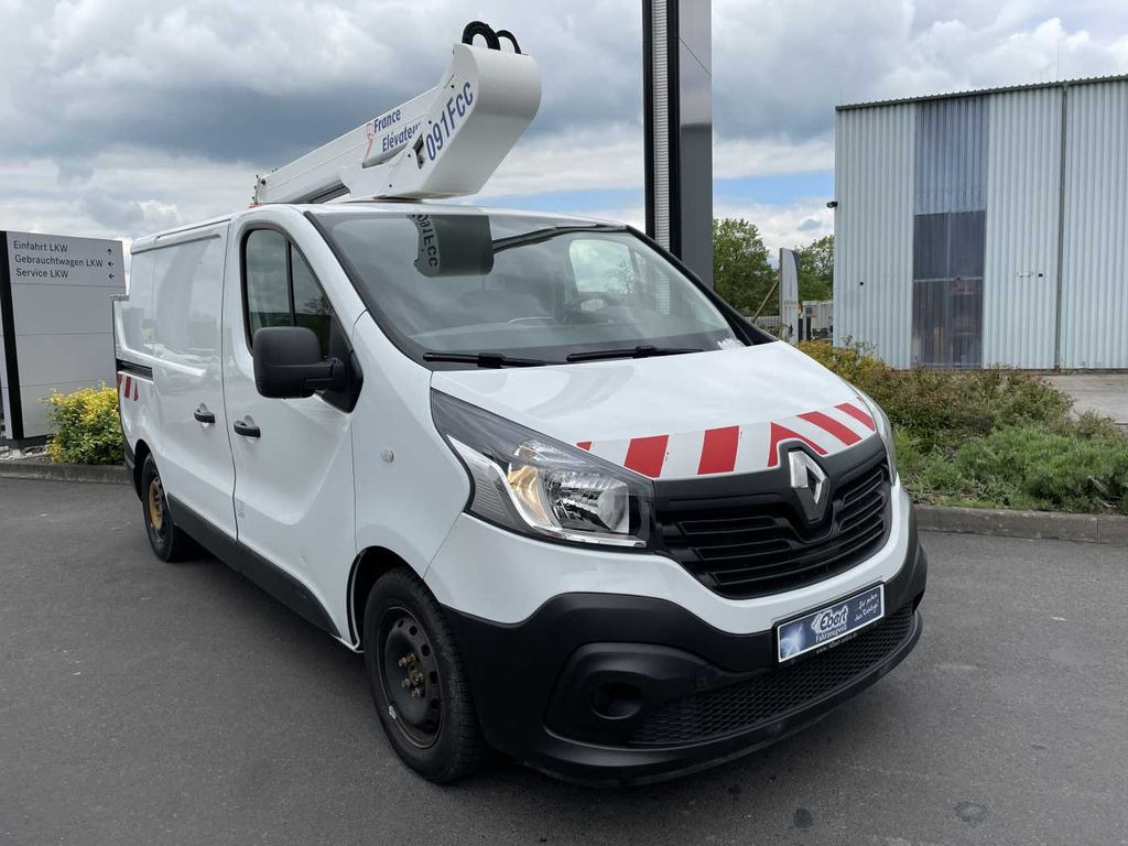 Nền bục trên không gắn trên xe tải, Xe tải nhỏ Renault Trafic dCi 120 L1H1 / France Elavateur 091F 9m: hình 7