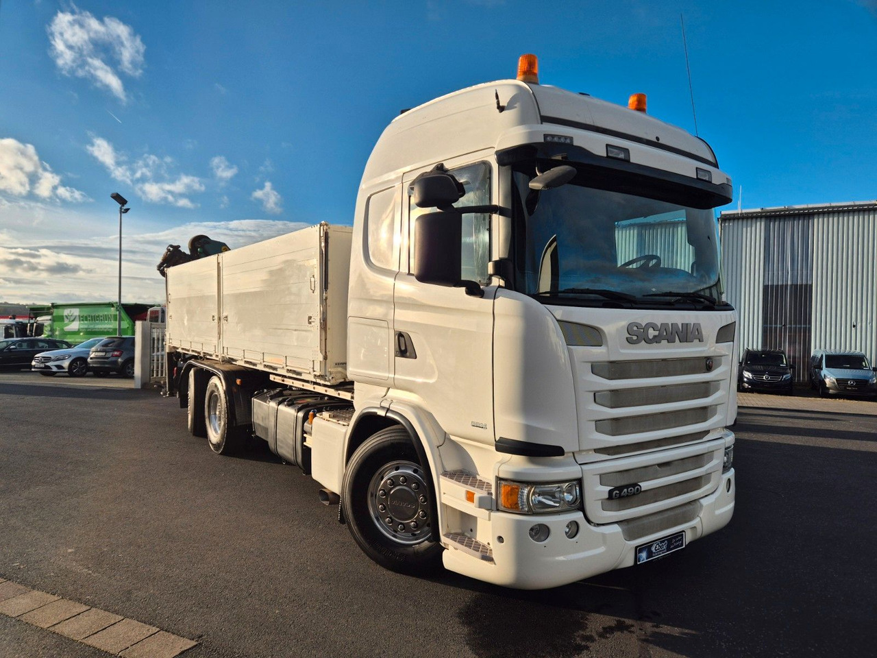 Scania G490 LB6x2*4HNB Palfinger PK 18002-EH D Funk AHK - Xe ben, Xe cẩu tự hành: hình 3 Scania G490 LB6x2*4HNB Palfinger PK 18002-EH D Funk AHK - Xe ben, Xe cẩu tự hành: hình 3