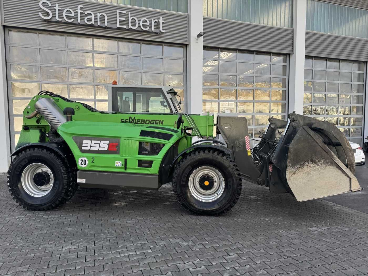 Sennebogen 355 E / Greifschaufel / nur 2.260h! - Xe nhấc hình viễn vọng kính: hình 2 Sennebogen 355 E / Greifschaufel / nur 2.260h! - Xe nhấc hình viễn vọng kính: hình 2