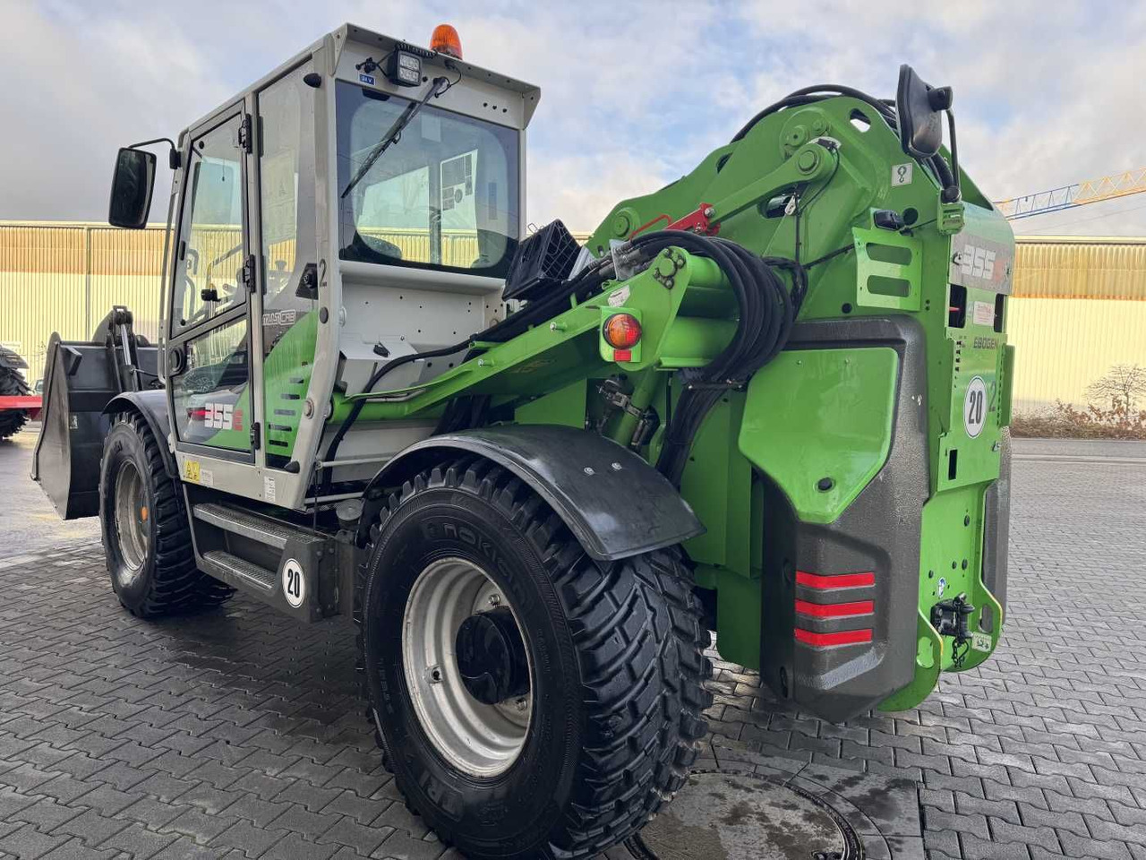 Sennebogen 355 E / Greifschaufel / nur 2.260h! - Máy xúc lật bánh lốp: hình 5 Sennebogen 355 E / Greifschaufel / nur 2.260h! - Máy xúc lật bánh lốp: hình 5