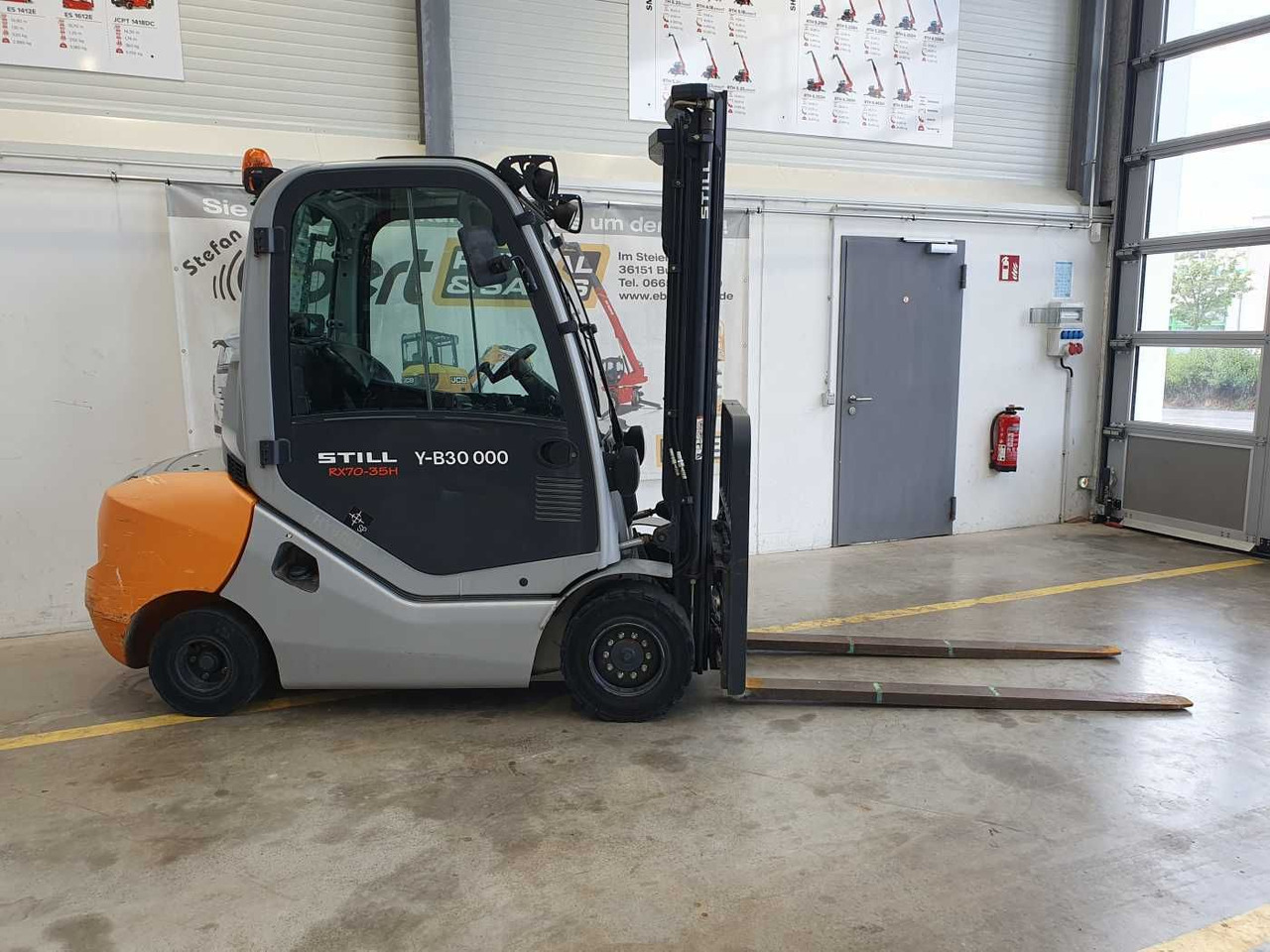 Still RX70-35 / Duplex: 3.40m / nur 1.328h! / SS - Xe nâng diesel: hình 2 Still RX70-35 / Duplex: 3.40m / nur 1.328h! / SS - Xe nâng diesel: hình 2