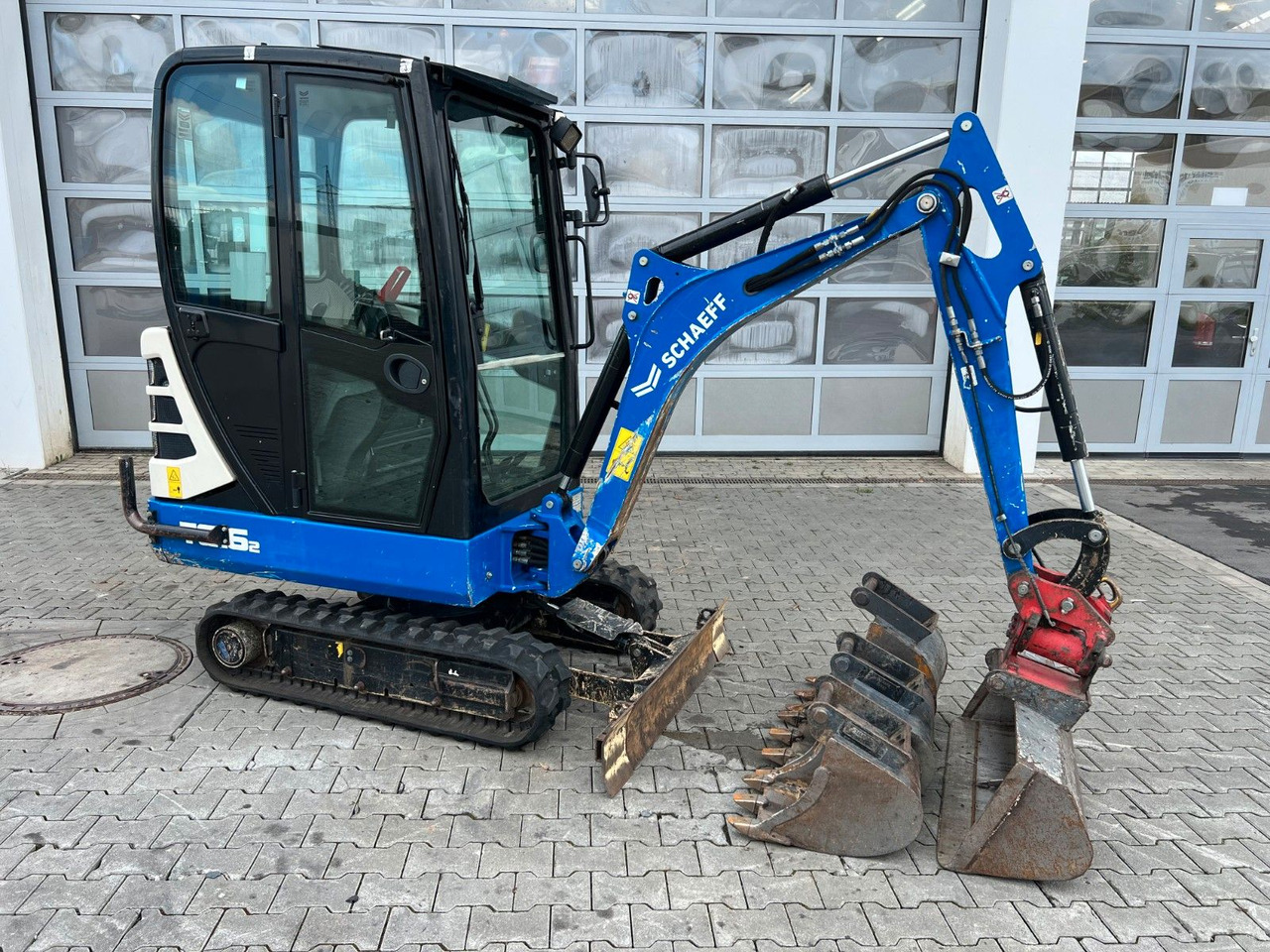 Terex TC16 / 2017 / 1.769h / Löffelpaket / Powertilt - Máy xúc mini: hình 2 Terex TC16 / 2017 / 1.769h / Löffelpaket / Powertilt - Máy xúc mini: hình 2