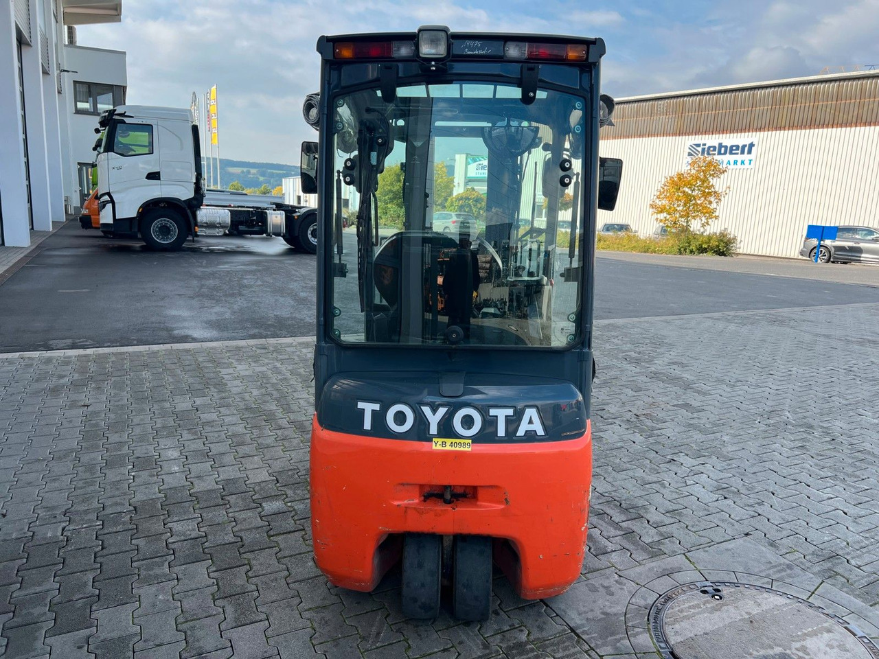 Toyota 8FBET15 / Triplex: 4.30m / nur 1.187h! / SS - Xe nâng điện: hình 5 Toyota 8FBET15 / Triplex: 4.30m / nur 1.187h! / SS - Xe nâng điện: hình 5